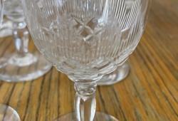  15 verres cristal