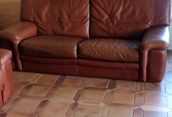 Canapé +fauteuil cuir